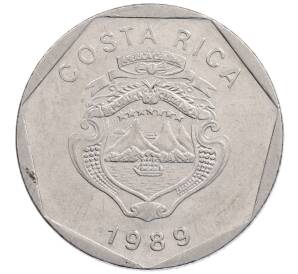 5 колонов 1989 года Коста-Рика — Фото №2