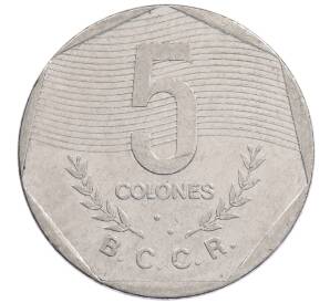 5 колонов 1983 года Коста-Рика — Фото №1