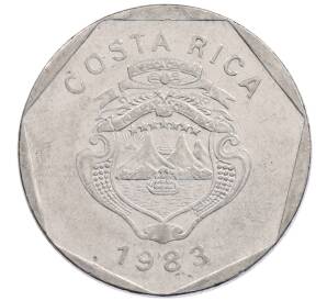 5 колонов 1983 года Коста-Рика — Фото №2