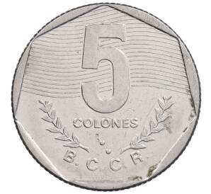 5 колонов 1985 года Коста-Рика — Фото №1