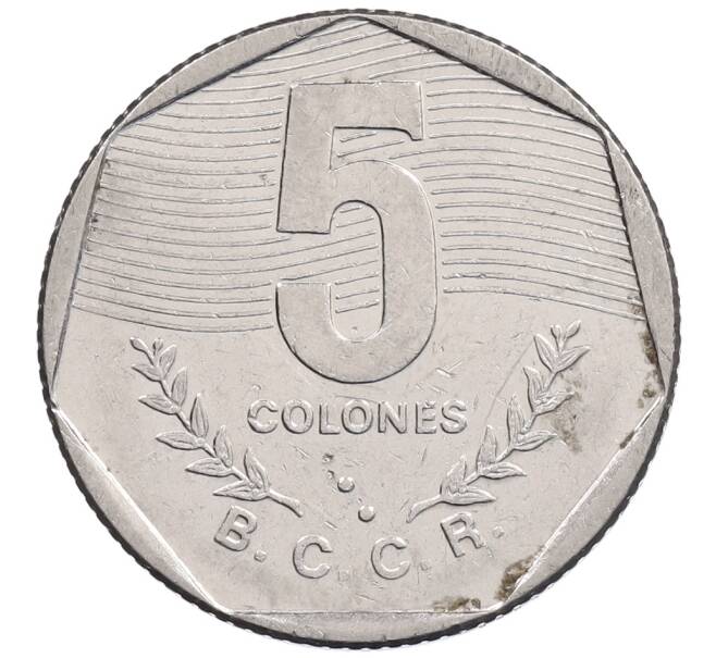 Монета 5 колонов 1985 года Коста-Рика (Артикул: K12-62384) — Фото №1