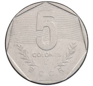 5 колонов 1985 года Коста-Рика