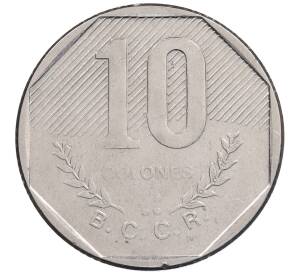 10 колонов 1985 года Коста-Рика — Фото №1