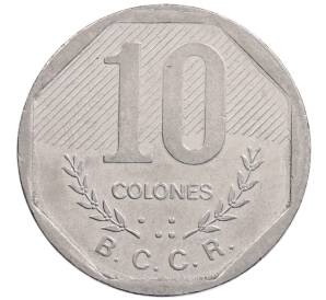 10 колонов 1992 года Коста-Рика