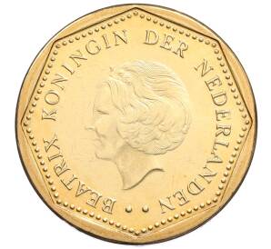 5 гульденов 2010 года Нидерландские Антильские острова — Фото №2