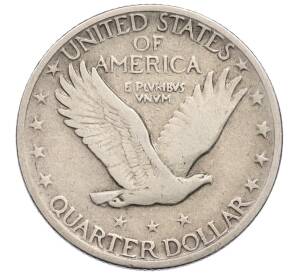 1/4 доллара (25 центов) 1927 года США — Фото №2