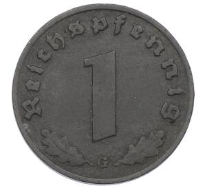 1 рейхспфенниг 1940 года G Германия — Фото №2