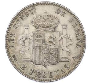 2 песета 1905 года Испания — Фото №2