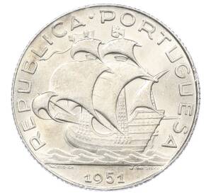 2.50 эскудо 1951 года Португалия — Фото №1