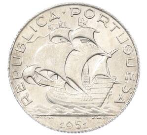 2.50 эскудо 1951 года Португалия — Фото №1