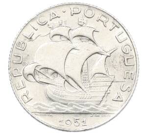 2.50 эскудо 1951 года Португалия