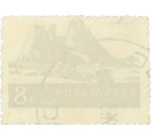 Почтовая марка 8 стотинок 1954 года Болгария «Белоградчик» — Фото №2