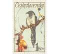 Почтовая марка 1 крона 1925 года Чехословакия «Евразийская сорока» (Артикул: K12-62728) — Фото №1