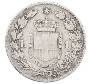 1 лира 1887 года Италия — Фото №2