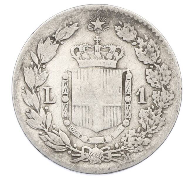 Монета 1 лира 1887 года Италия (Артикул: M2-87641) — Фото №2