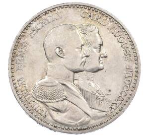 3 марки 1915 года Германия (Саксен-Веймар-Эйзенах) «100 лет Великим герцогам» — Фото №1