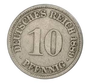 10 пфеннигов 1889 года A Германия — Фото №1