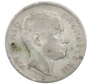 1 лира 1902 года R Италия — Фото №1