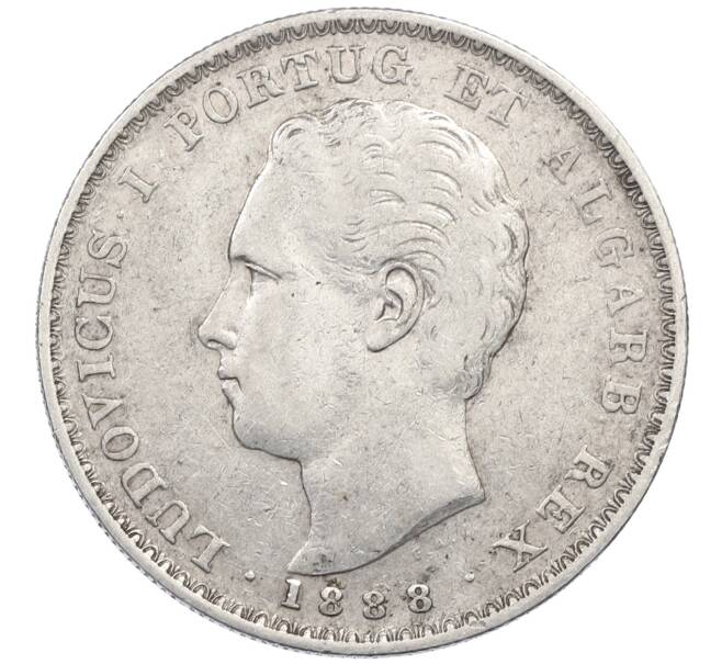 Монета 500 рейс 1888 года Португалия (Артикул: M2-87768) — Фото №1