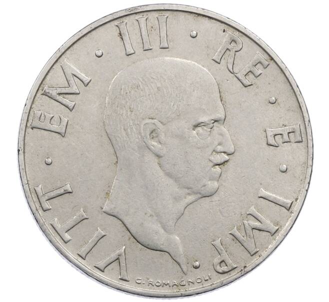 Монета 2 лиры 1940 года Италия (Артикул: M2-87778) — Фото №2