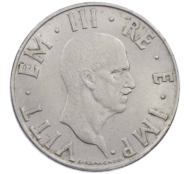 Монета 2 лиры 1940 года Италия (Артикул: M2-87779) — Фото №2