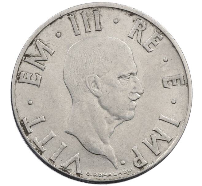 Монета 2 лиры 1940 года Италия (Артикул: M2-87782) — Фото №2