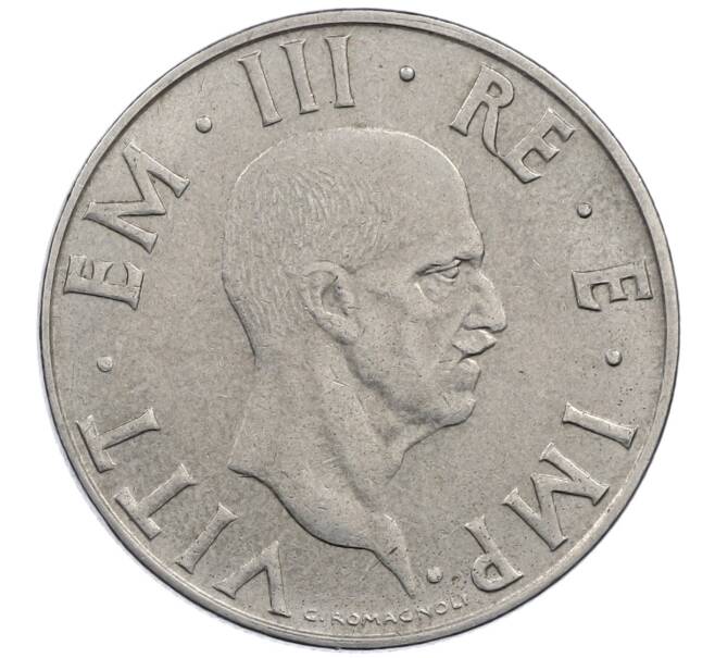 Монета 2 лиры 1940 года Италия (Артикул: M2-87788) — Фото №2