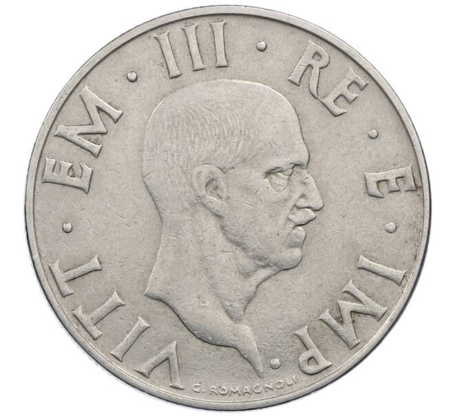 Монета 2 лиры 1940 года Италия (Артикул: M2-87789) — Фото №2