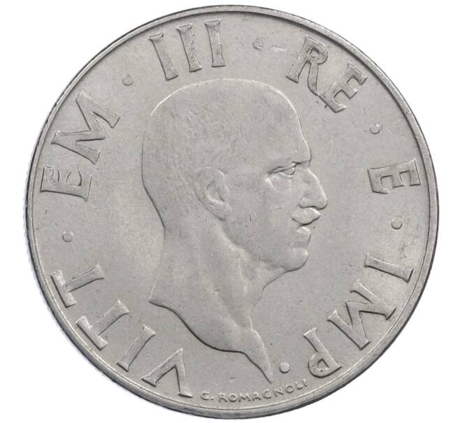 Монета 2 лиры 1940 года Италия (Артикул: M2-87791) — Фото №2