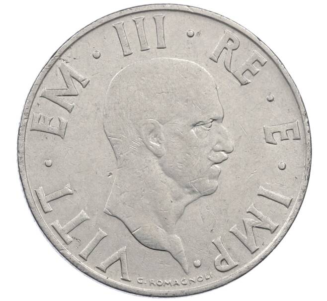 Монета 2 лиры 1940 года Италия (Артикул: M2-87792) — Фото №2