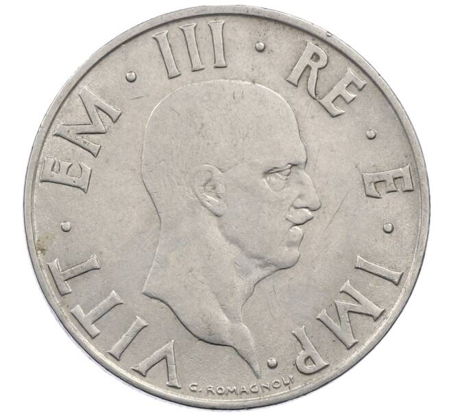 Монета 2 лиры 1940 года Италия (Артикул: M2-87793) — Фото №2