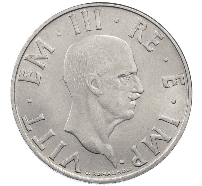 Монета 2 лиры 1940 года Италия (Артикул: M2-87828) — Фото №2