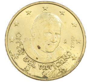 50 евроцентов 2010 года Ватикан — Фото №1