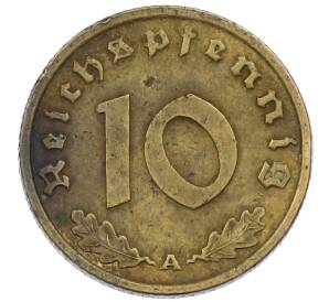 10 рейхспфеннигов 1937 года A Германия — Фото №2