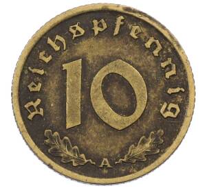 10 рейхспфеннигов 1938 года A Германия — Фото №2