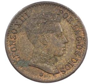 1 сентимо 1906 года Испания — Фото №2