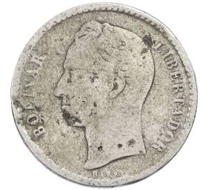 50 сентимо 1954 года Венесуэла — Фото №2