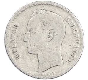 50 сентимо 1954 года Венесуэла — Фото №2