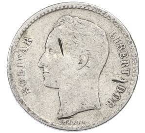 50 сентимо 1954 года Венесуэла — Фото №2