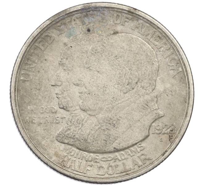 Монета 1/2 доллара (50 центов) 1923 года S США «100 лет Доктрине Монро» (Артикул: M2-87963) — Фото №1