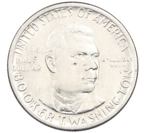 1/2 доллара (50 центов) 1946 года США «Букер Талиафер Вашингтон» — Фото №1