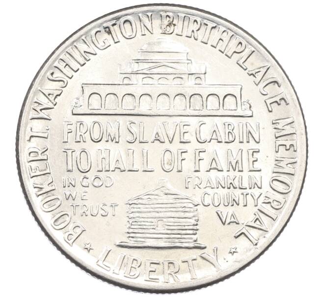 Монета 1/2 доллара (50 центов) 1946 года США «Букер Талиафер Вашингтон» (Артикул: M2-87965) — Фото №2