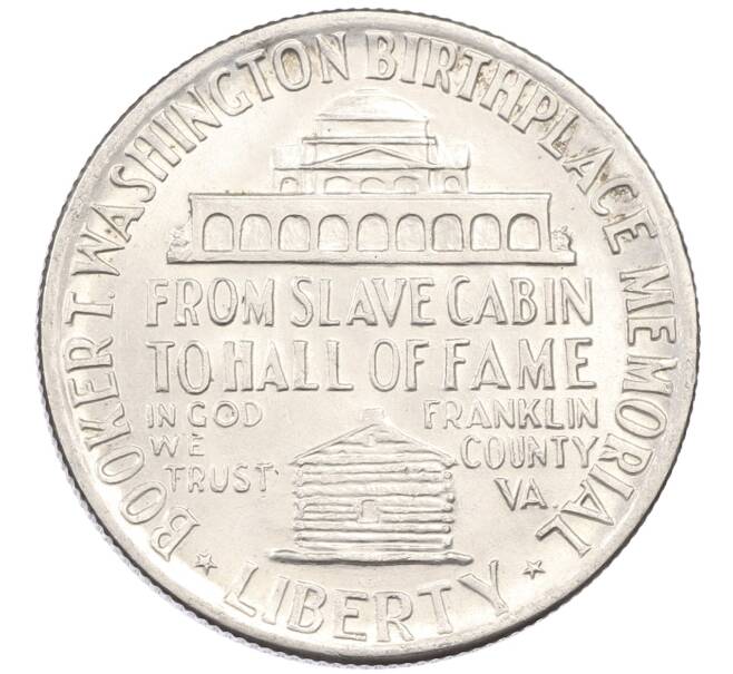 Монета 1/2 доллара (50 центов) 1946 года США «Букер Талиафер Вашингтон» (Артикул: M2-87966) — Фото №2