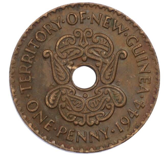 Монета 1 пенни 1944 года Британская Новая Гвинея (Артикул: M2-87986) — Фото №1