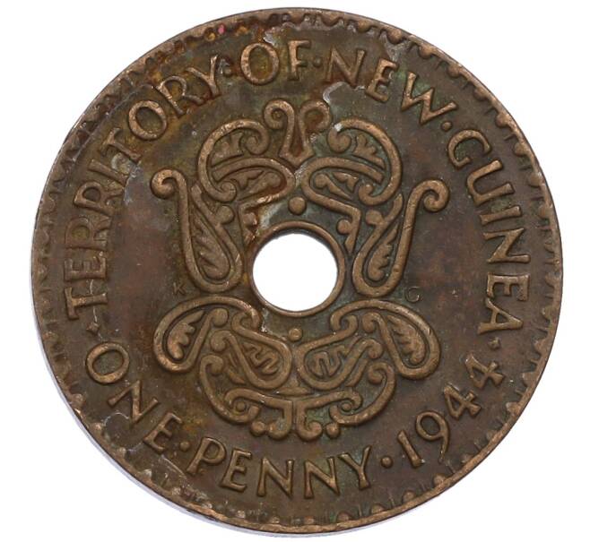Монета 1 пенни 1944 года Британская Новая Гвинея (Артикул: M2-87987) — Фото №1