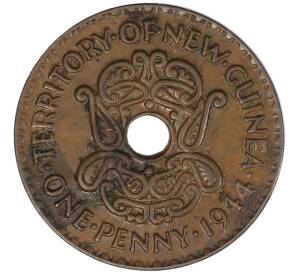 1 пенни 1944 года Британская Новая Гвинея — Фото №1