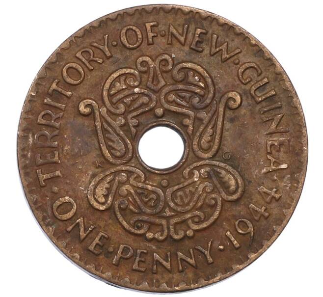 Монета 1 пенни 1944 года Британская Новая Гвинея (Артикул: M2-87990) — Фото №1