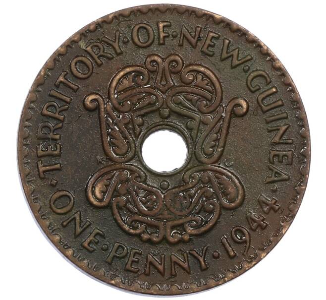 Монета 1 пенни 1944 года Британская Новая Гвинея (Артикул: M2-87991) — Фото №1