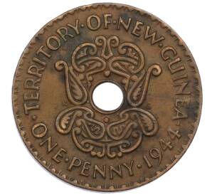 1 пенни 1944 года Британская Новая Гвинея — Фото №1