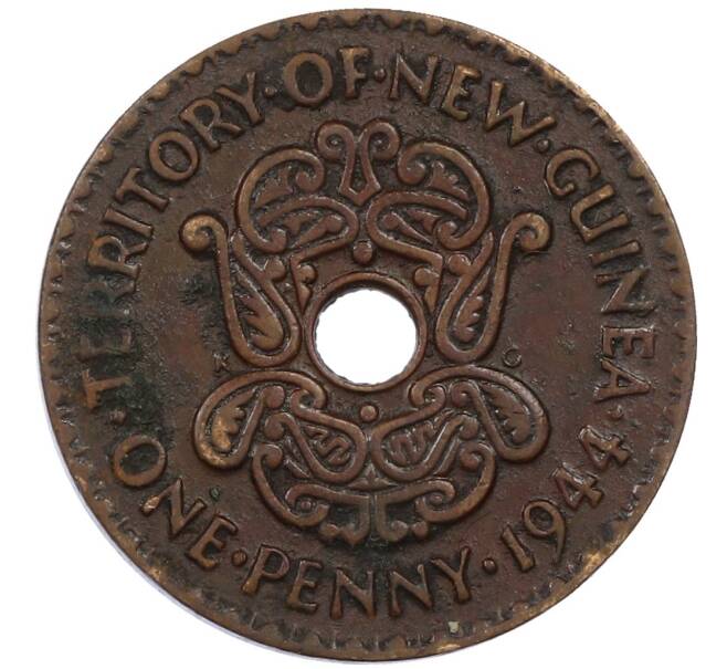 Монета 1 пенни 1944 года Британская Новая Гвинея (Артикул: M2-88004) — Фото №1